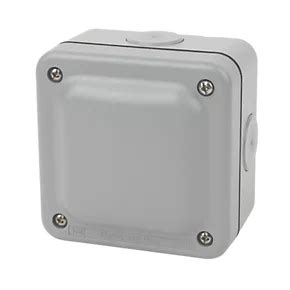 3 way junction box price|screwfix weatherproof junction.